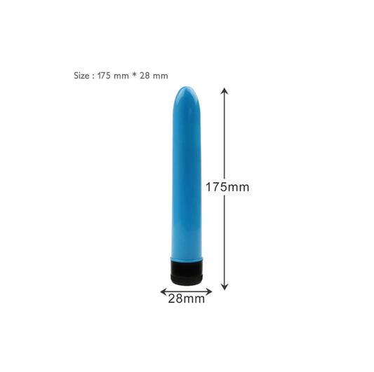 Velvate Vibe Bullet Vibrator – Classic Mini Massager for Personal Pleasure, Waterproof & Battery Operated (Black)