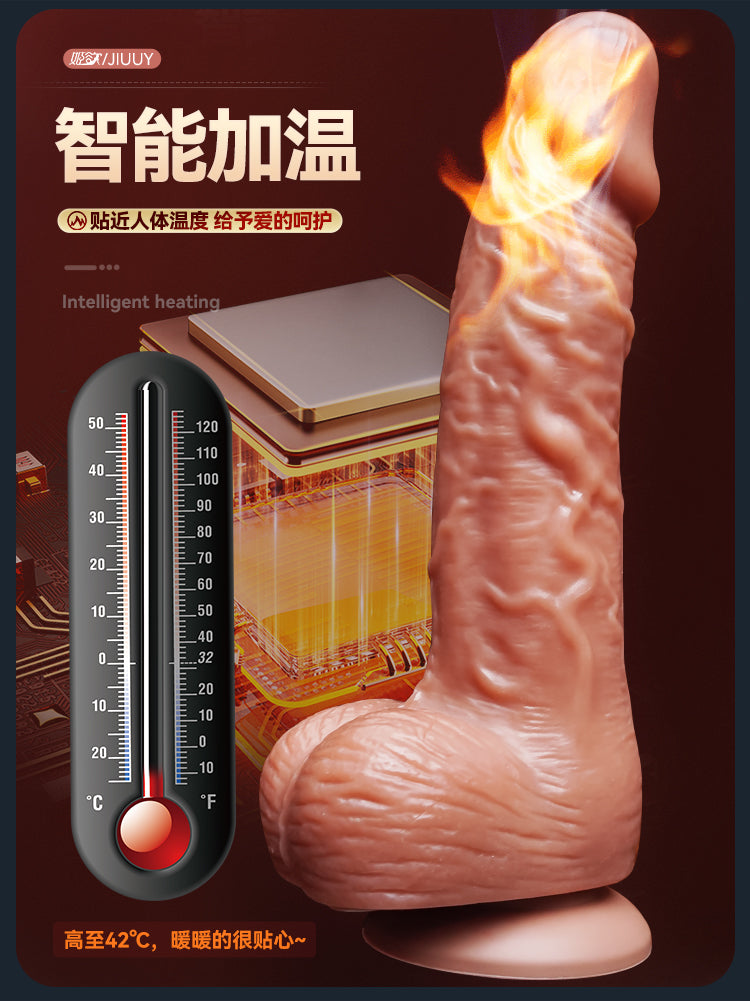 Thrusting Realistic Dildo Sex Toys