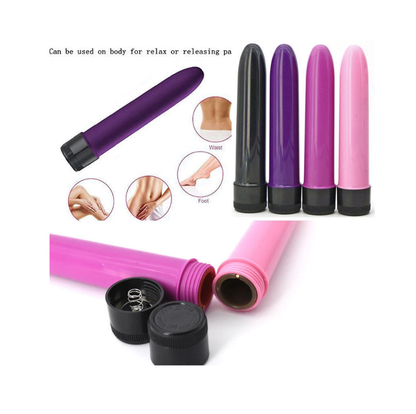 Velvate Vibe Bullet Vibrator – Classic Mini Massager for Personal Pleasure, Waterproof & Battery Operated (Black)