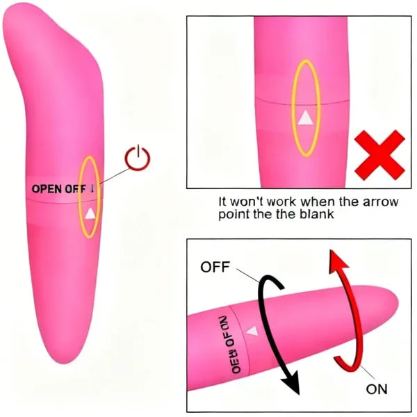 DOLPHIN Magic Wand Vibrating Massager